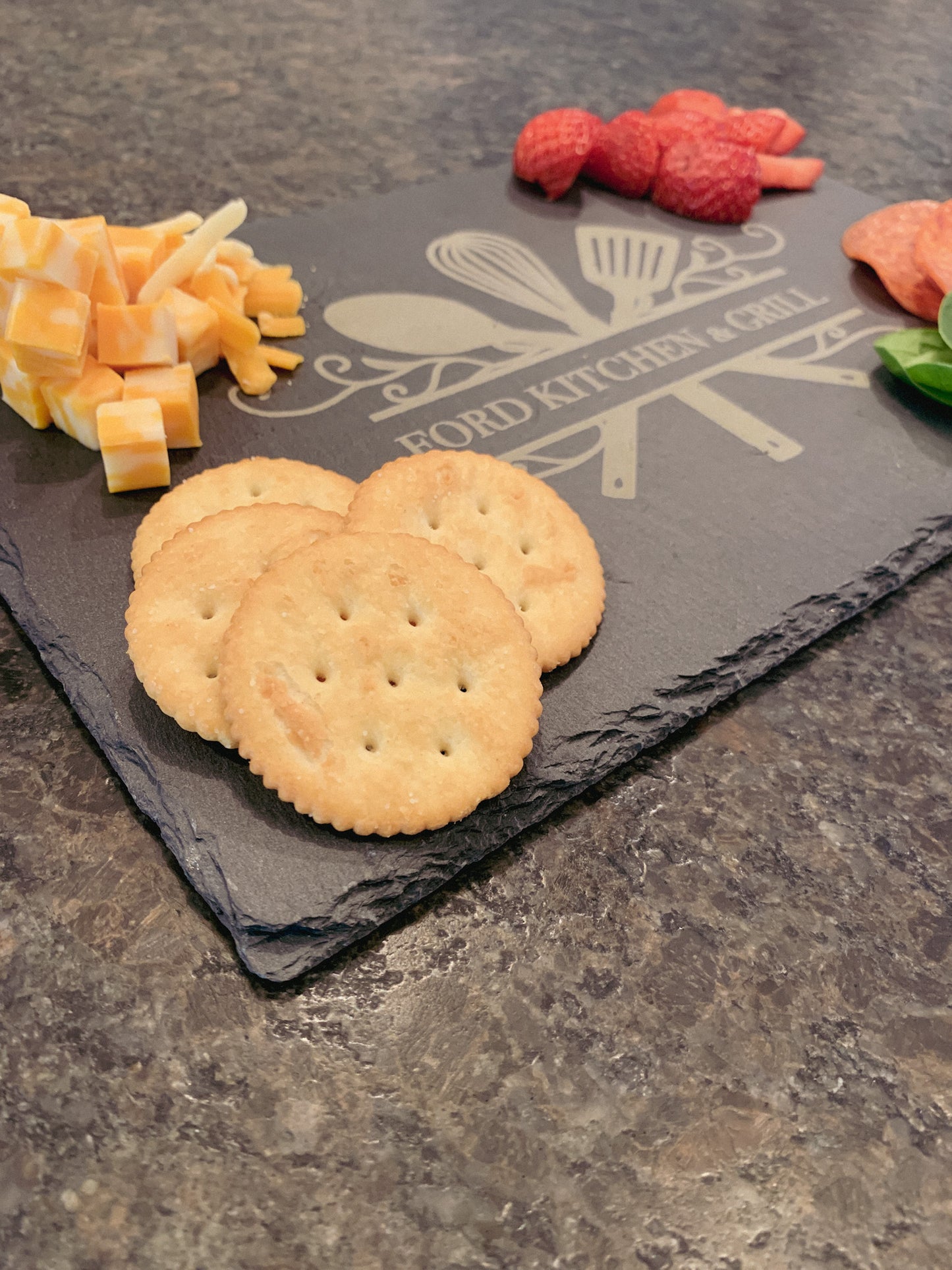 Slate Serving Tray, Cheese Tray, charcuterie board, personalized